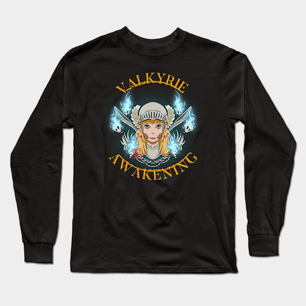 Valkyrie Long Sleeve T-Shirt by Rakit pelangi